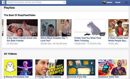 Buzzfeed Video on Facebook